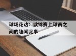 包含球场花边：欧锦赛上球员之间的趣闻足事的词条